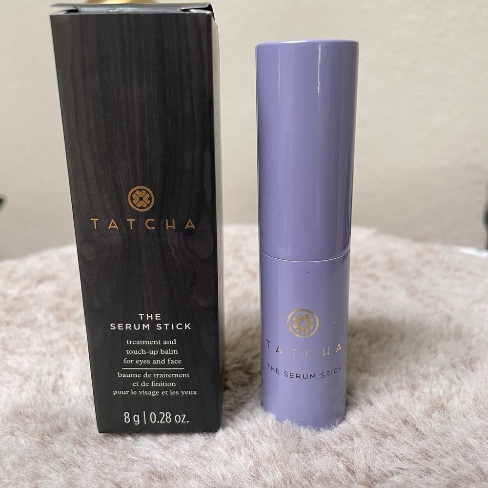 Tatcha The Stick Serum Treatment Touch-Up Balm For Eyes And Face 8 g .28 oz NEW